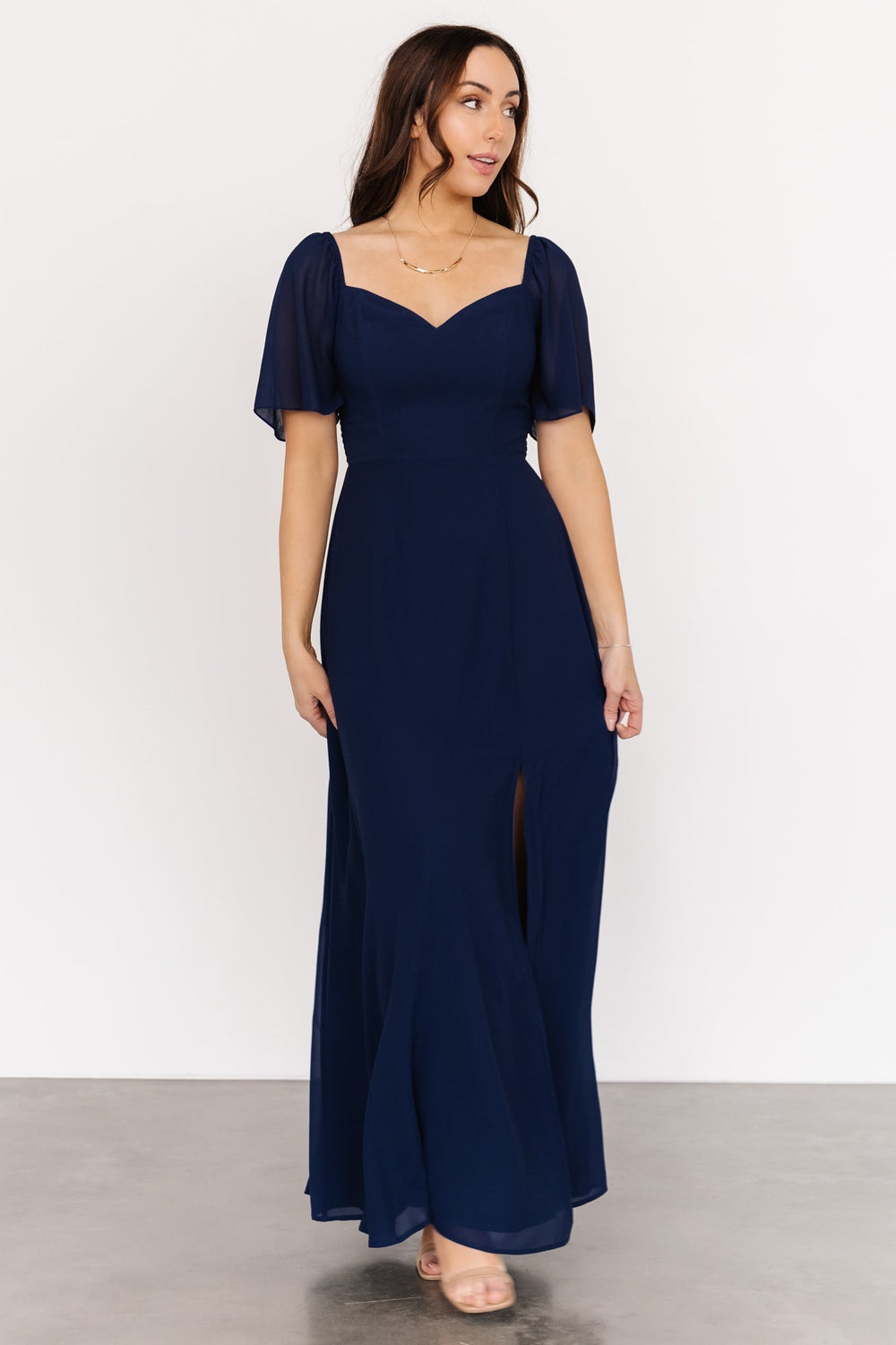 Sierra Sweetheart Maxi Dress | Baltic Born Navy