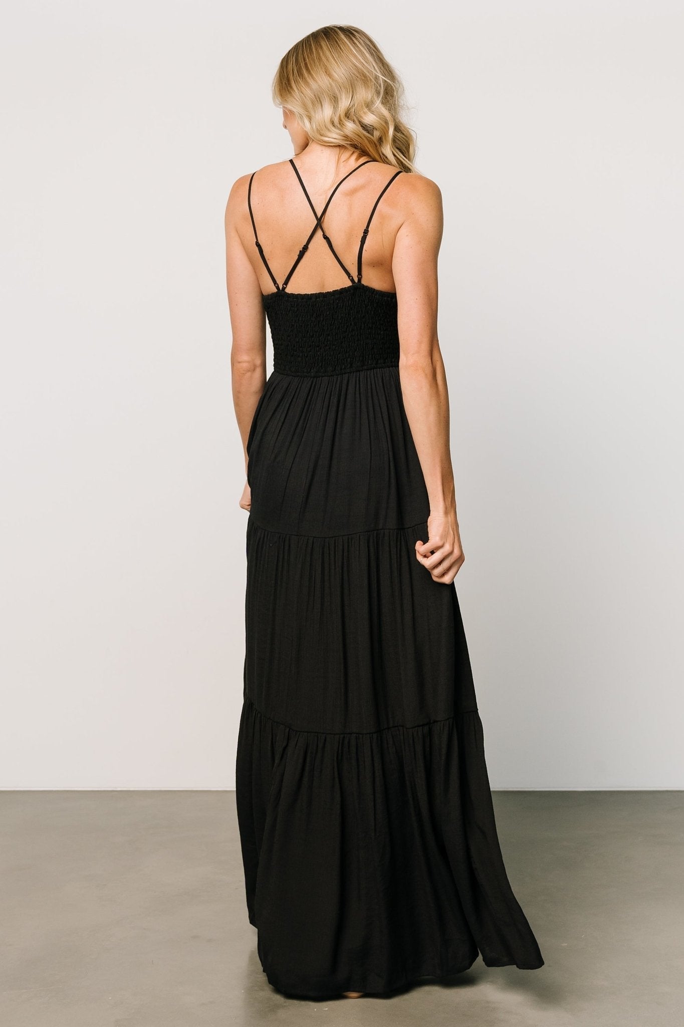 Summerlin Lace Top Maxi Dress | Baltic Born Black