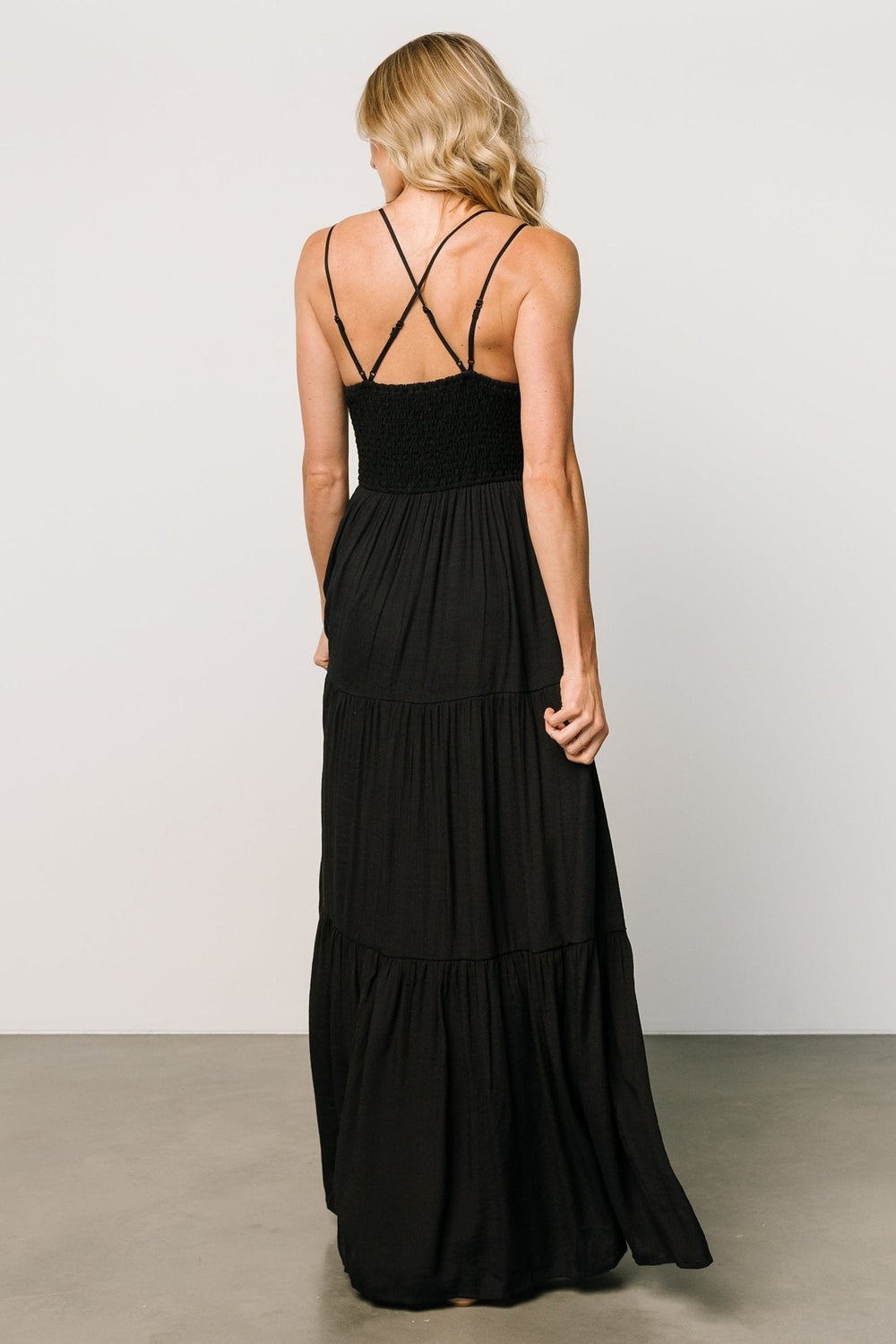 Summerlin Lace Top Maxi Dress | Baltic Born Black