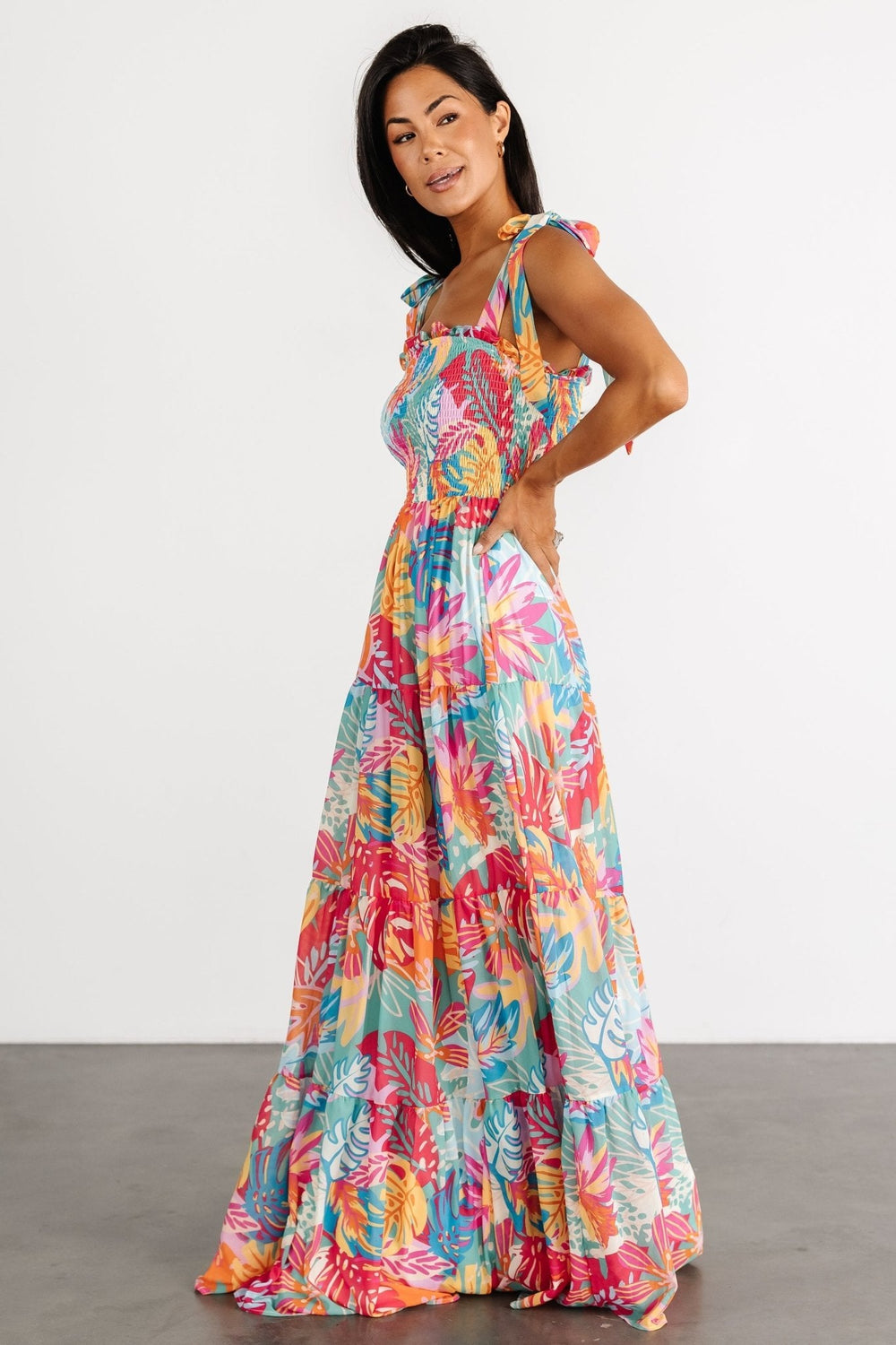 Santana Maxi Dress | Baltic Born Multi Print