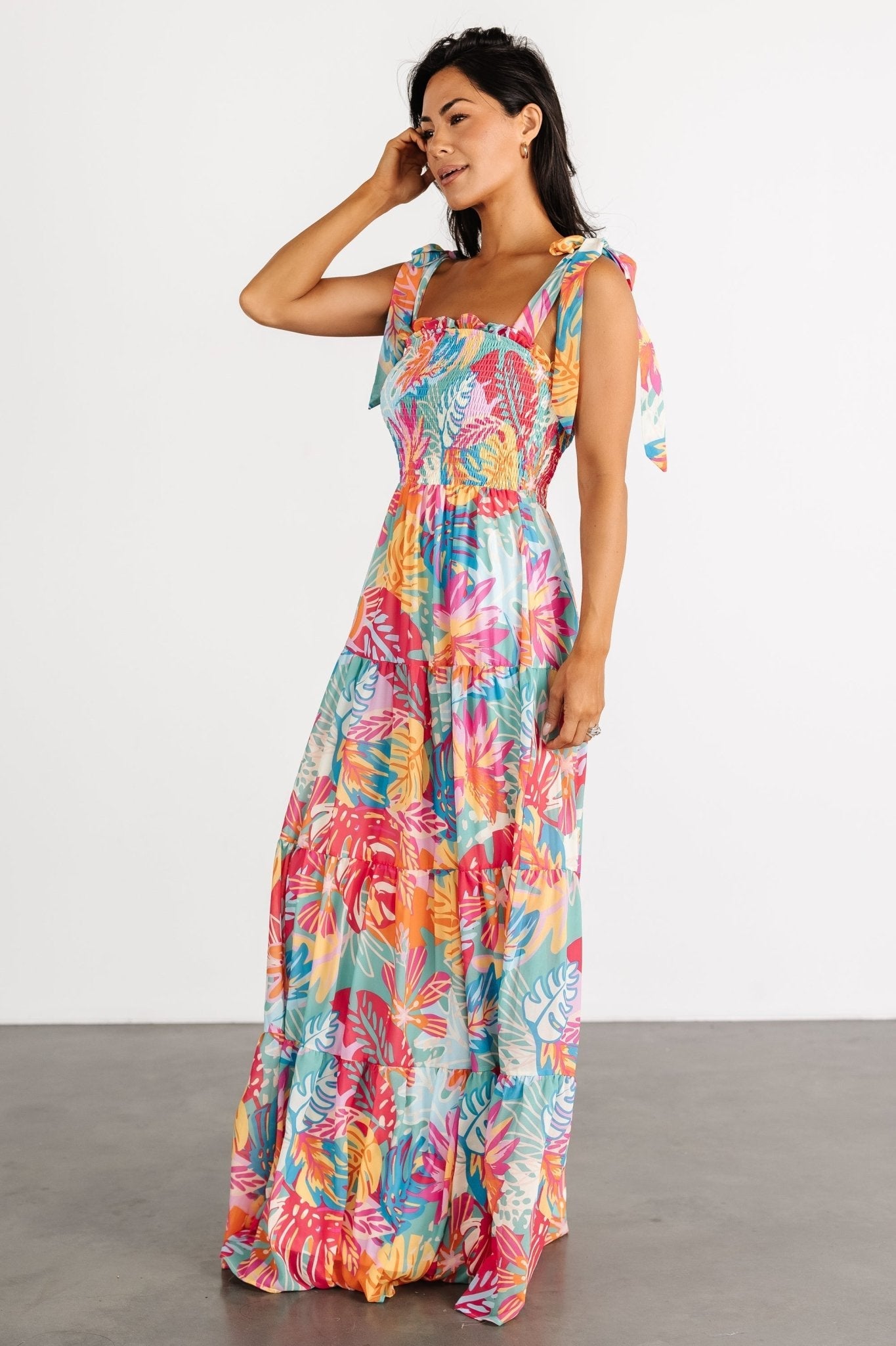 Santana Maxi Dress | Baltic Born Multi Print