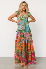 Sundara Tiered Maxi Dress | Baltic Born Multi