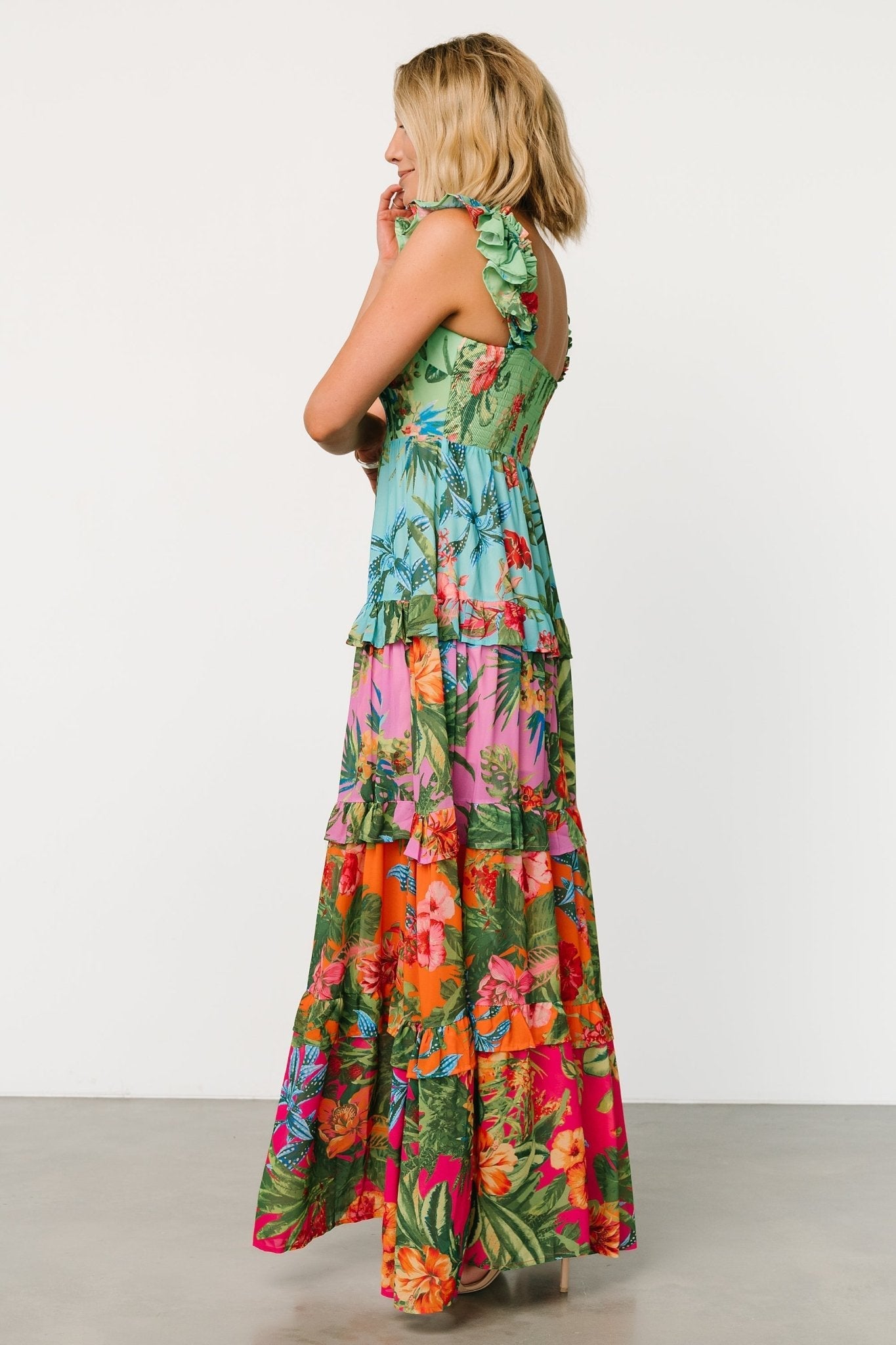 Sundara Tiered Maxi Dress | Baltic Born Multi