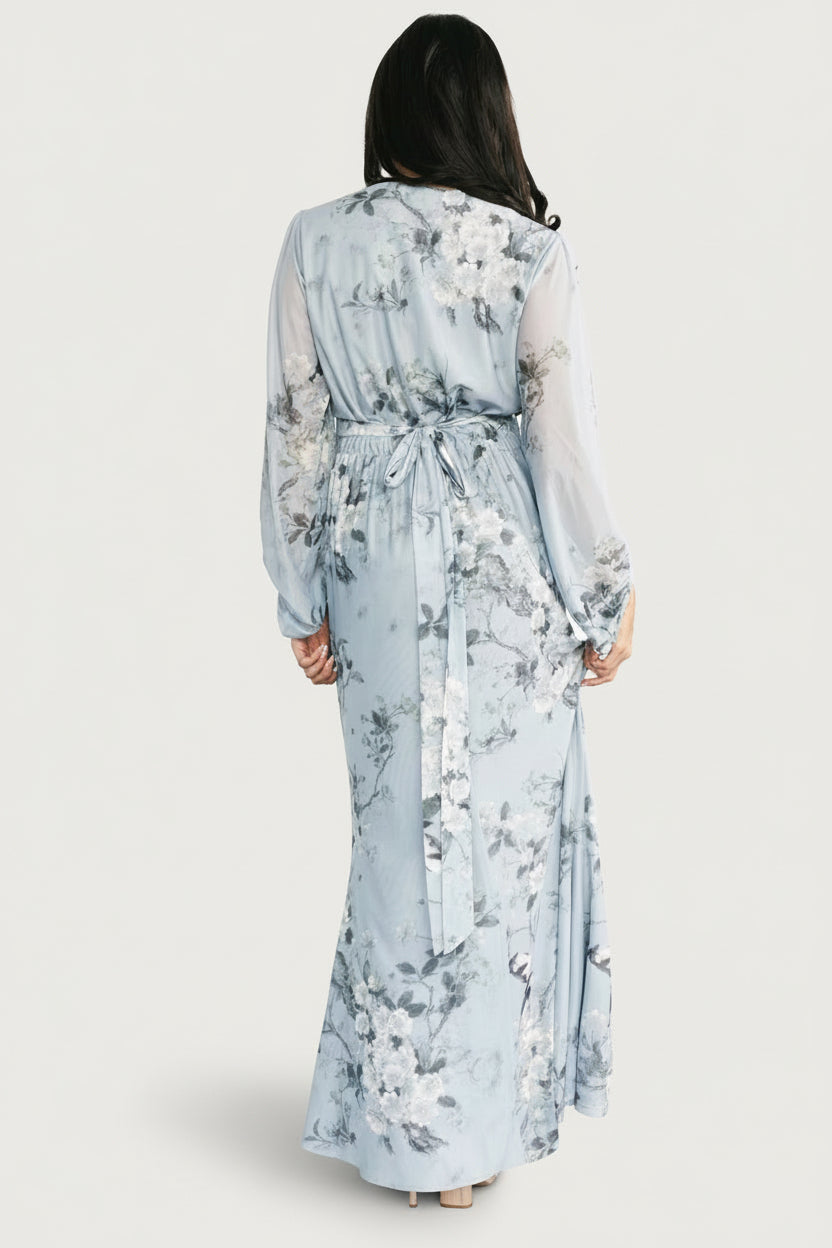 Beckham Maxi Dress | Baltic Born Light Blue Floral