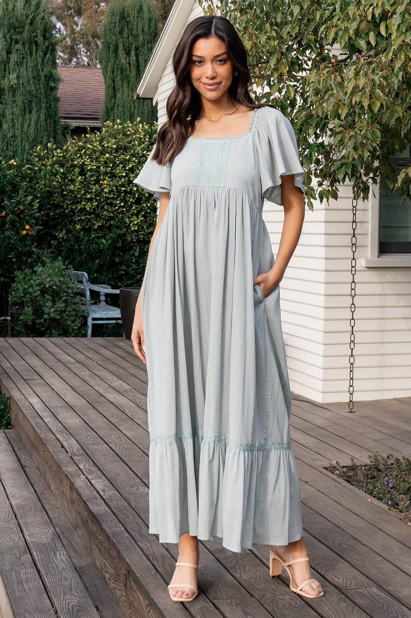 Maeve Maxi Dress | Baltic Born Dusty Sage