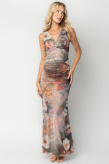 Sereno Maxi Dress | Baltic Born Rose Multi