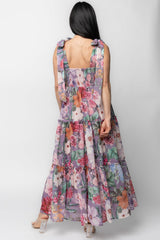 Anita Maxi Dress | Baltic Born Lavender Multi Print