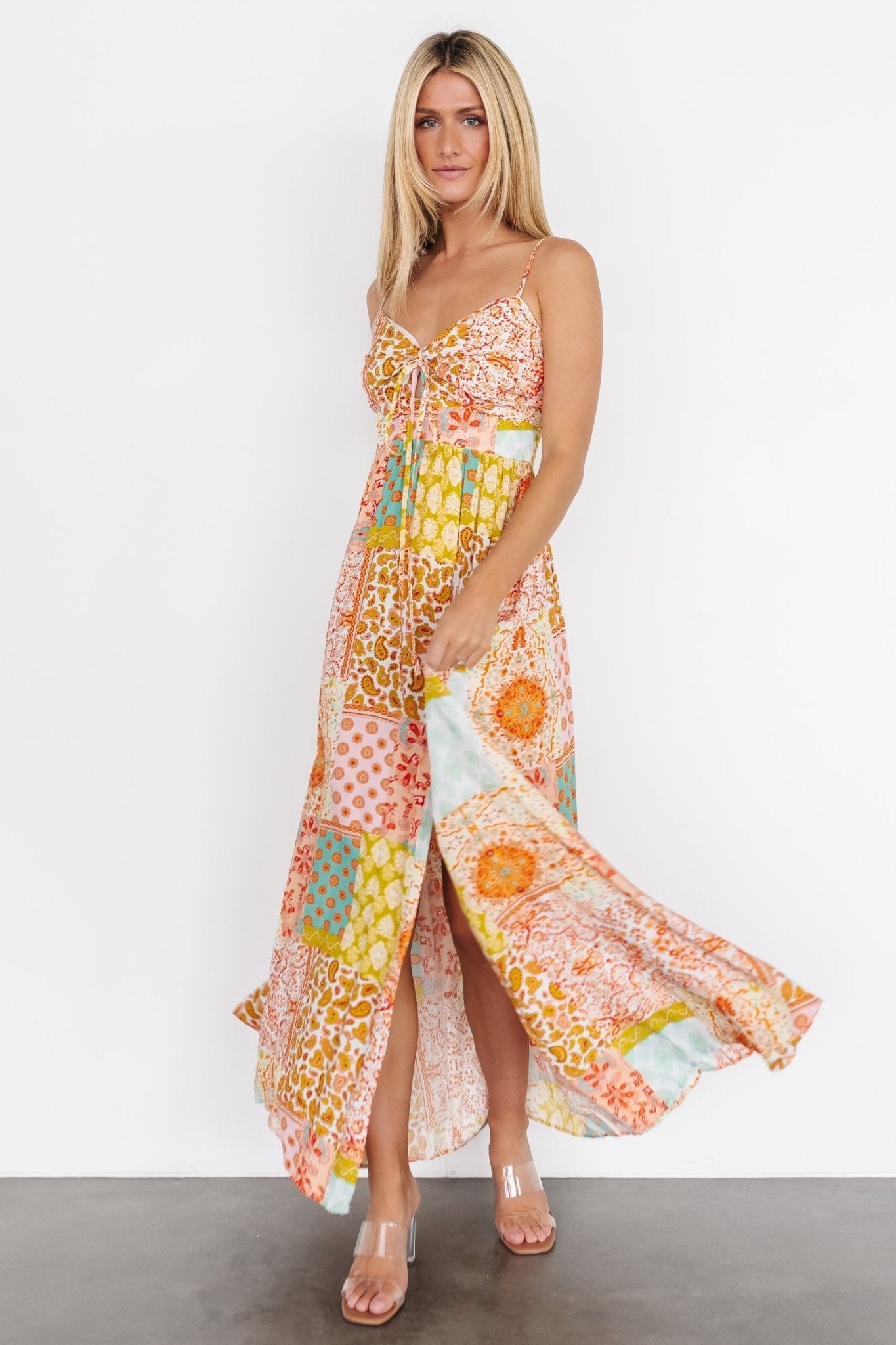 Kamari Tank Maxi Dress | Baltic Born Multi Print