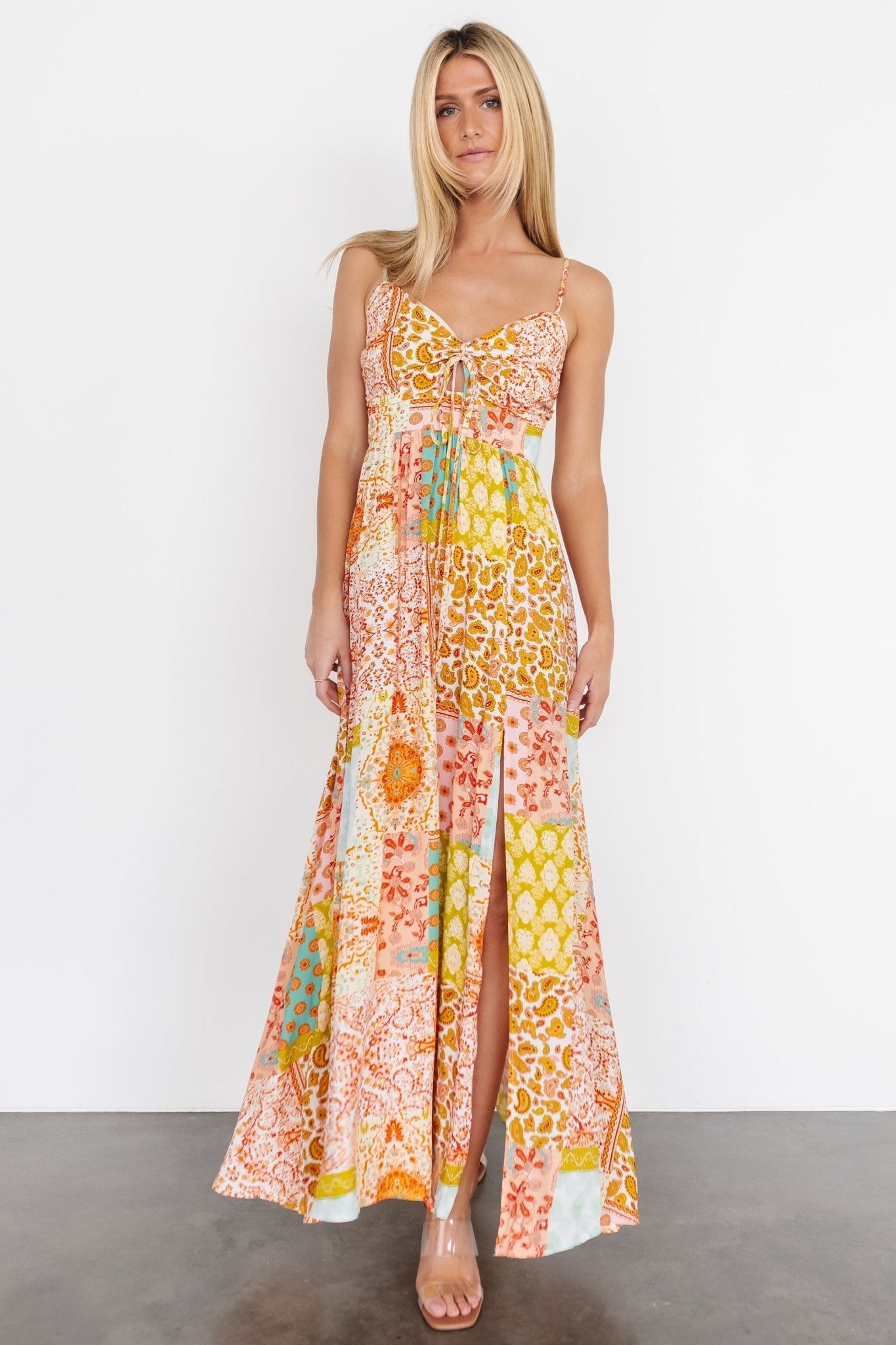 Kamari Tank Maxi Dress | Baltic Born Multi Print