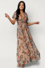 Ardley Maxi Dress | Baltic Born Copper + Slate Floral