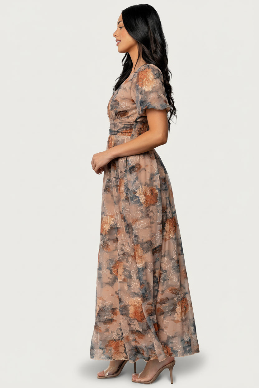 Ardley Maxi Dress | Baltic Born Copper + Slate Floral