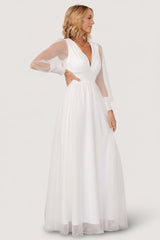 Layla Tulle Maxi Dress | Baltic Born White