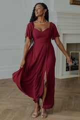 Sierra Sweetheart Maxi Dress | Baltic Born Mulberry