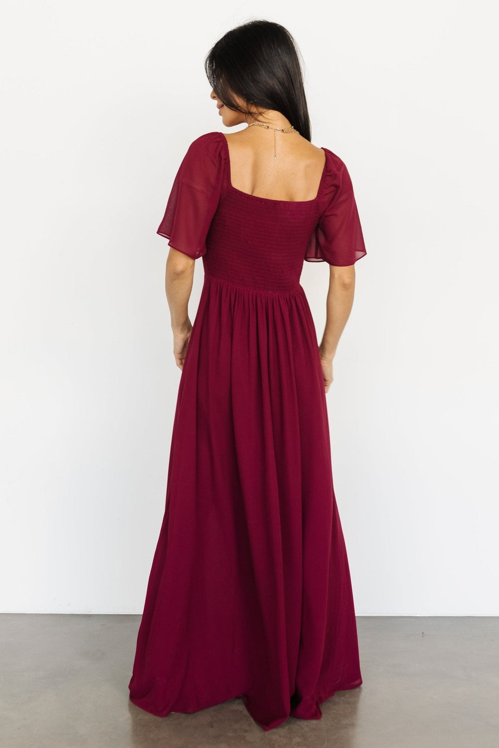 Sierra Sweetheart Maxi Dress | Baltic Born Mulberry