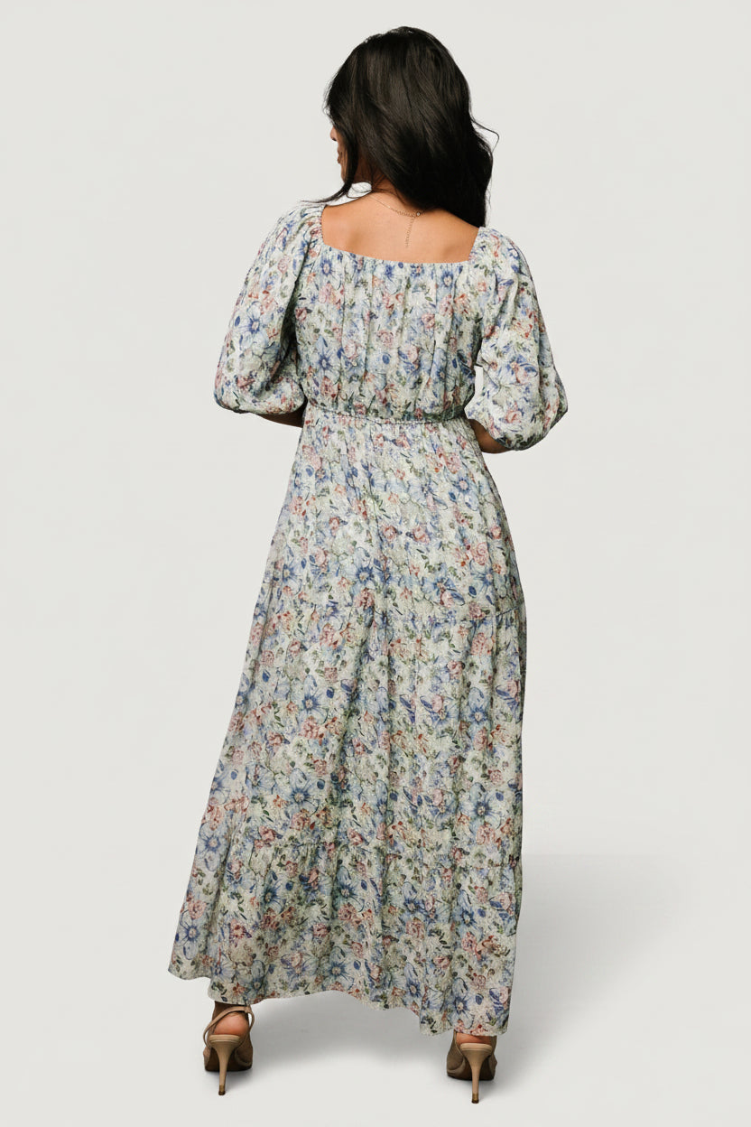 Ginny Maxi Dress | Baltic Born Light Green Floral