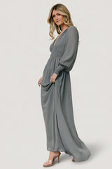 Olivia Maxi Dress | Baltic Born Dusty Blue