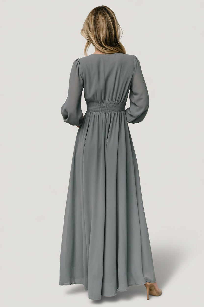 Olivia Maxi Dress | Baltic Born Dusty Blue