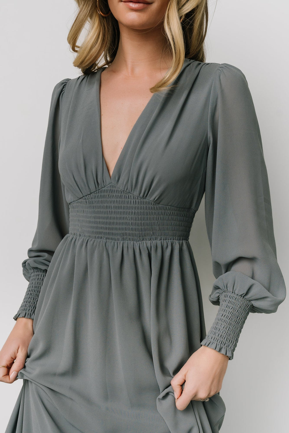 Olivia Maxi Dress | Baltic Born Dusty Blue