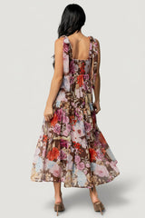 Anita Maxi Dress | Baltic Born Brown Multi Floral
