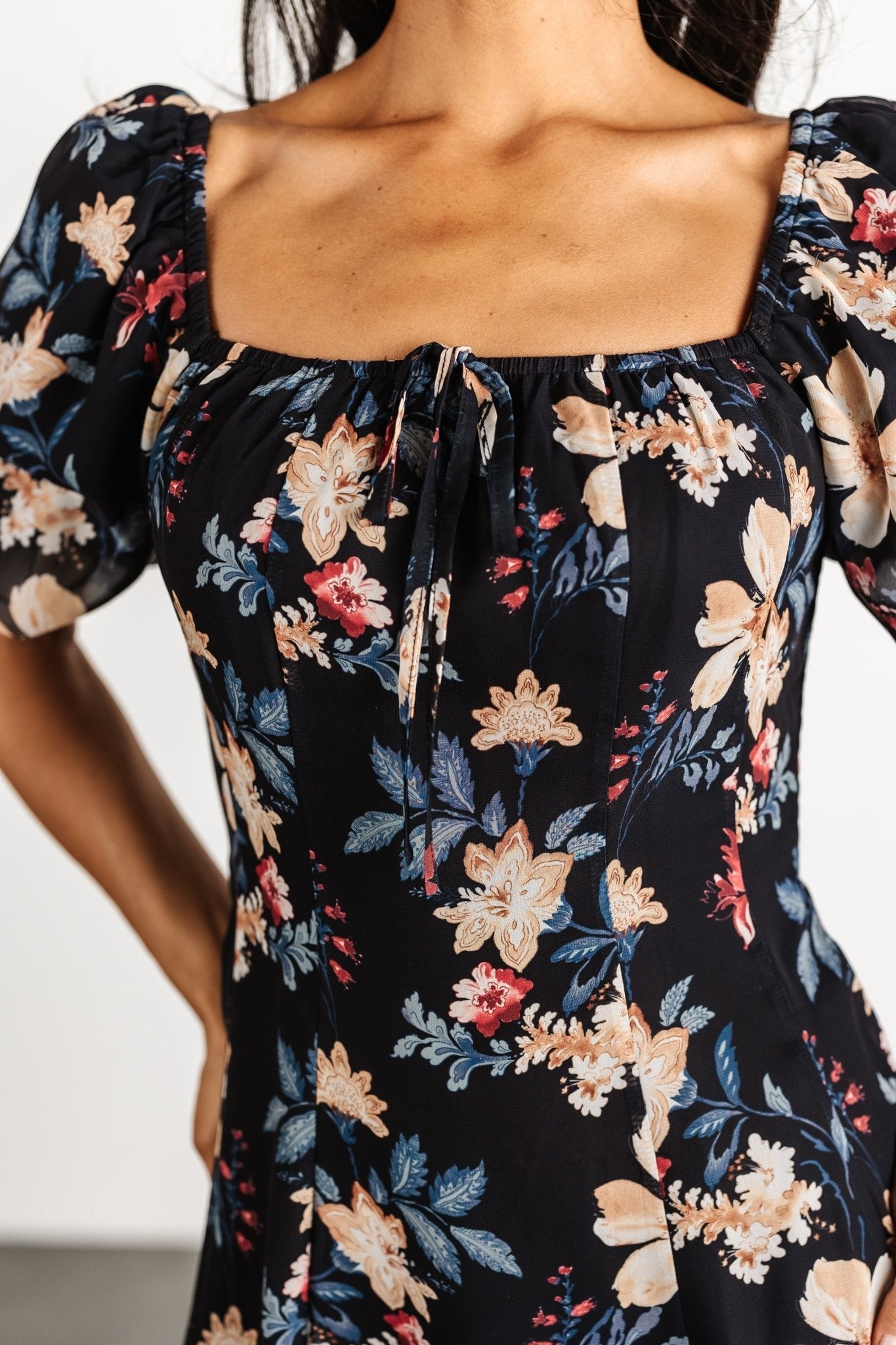 Raelynn Maxi Dress | Baltic Born Black Floral