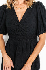 Jackie Eyelet Maxi Dress | Baltic Born Black