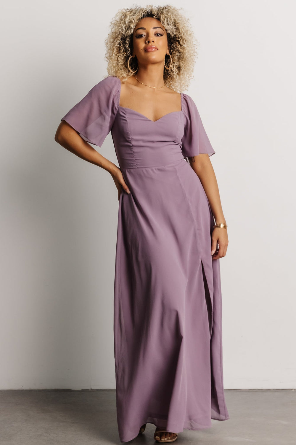 Sierra Sweetheart Maxi Dress | Baltic Born Lilac