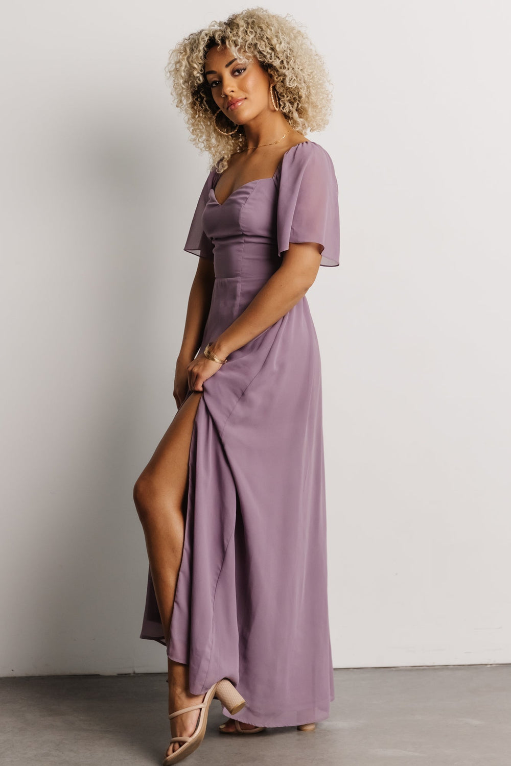 Sierra Sweetheart Maxi Dress | Baltic Born Lilac