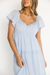 Sabine Maxi Dress | Baltic Born Blue
