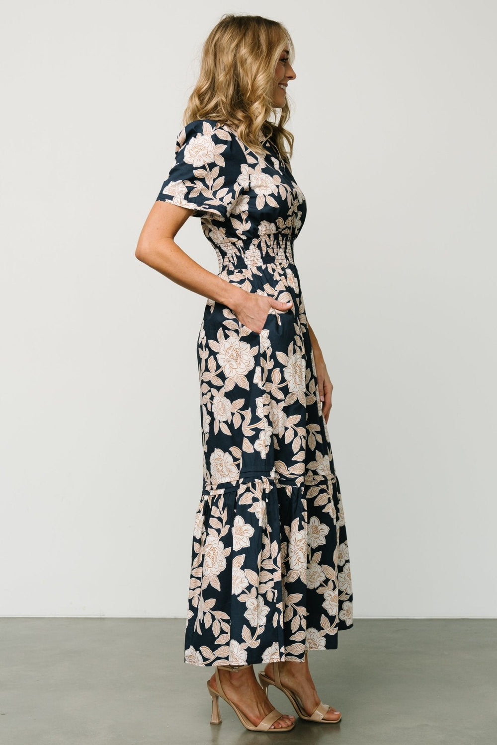 Vera Maxi Dress | Baltic Born Navy Floral