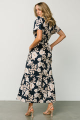 Vera Maxi Dress | Baltic Born Navy Floral