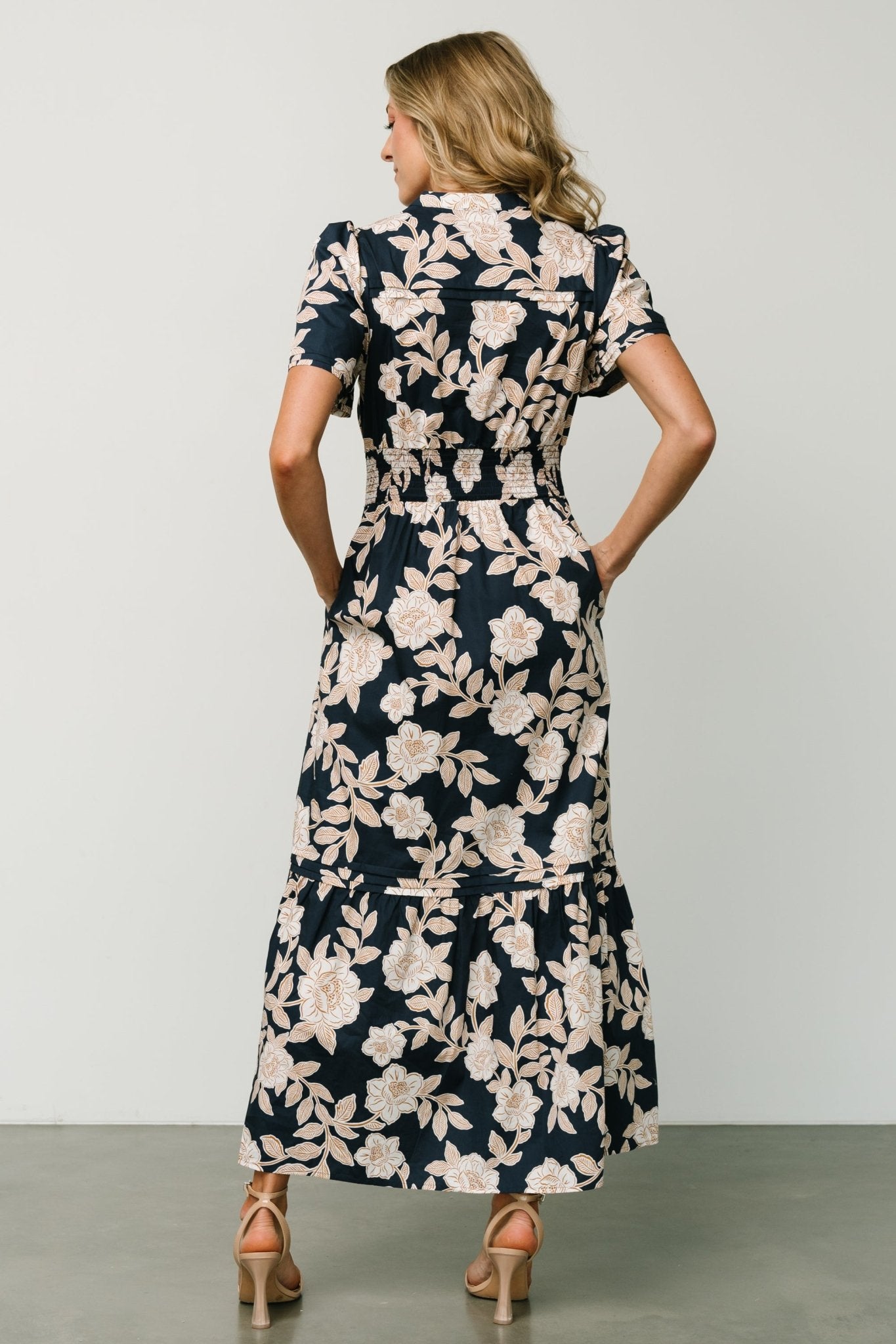 Vera Maxi Dress | Baltic Born Navy Floral