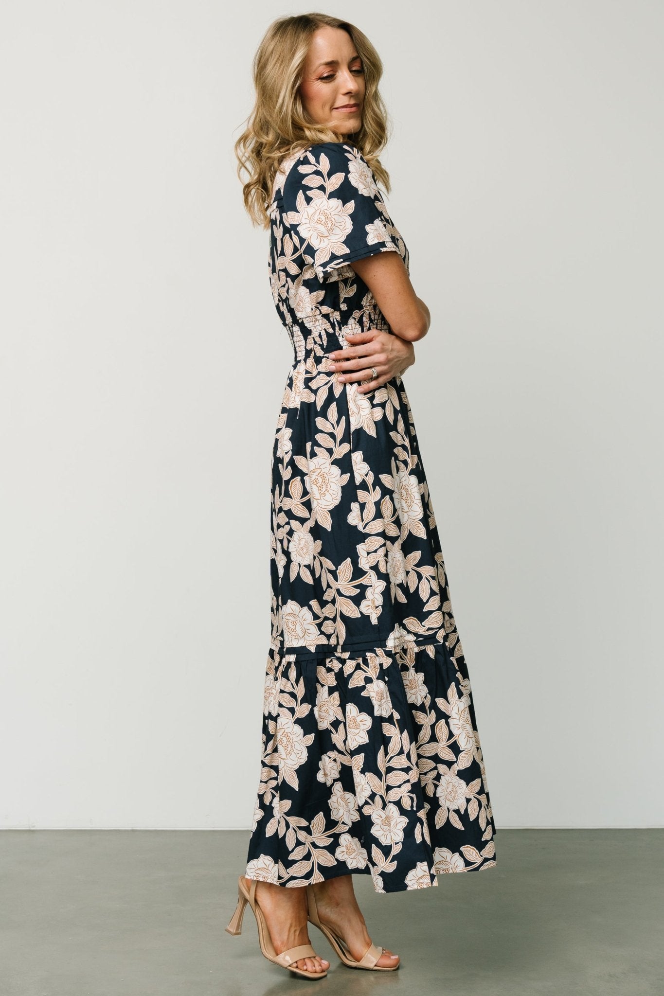 Vera Maxi Dress | Baltic Born Navy Floral