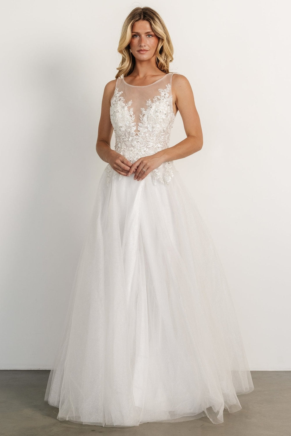 Affection Shimmer Bridal Gown | Baltic Born Off White