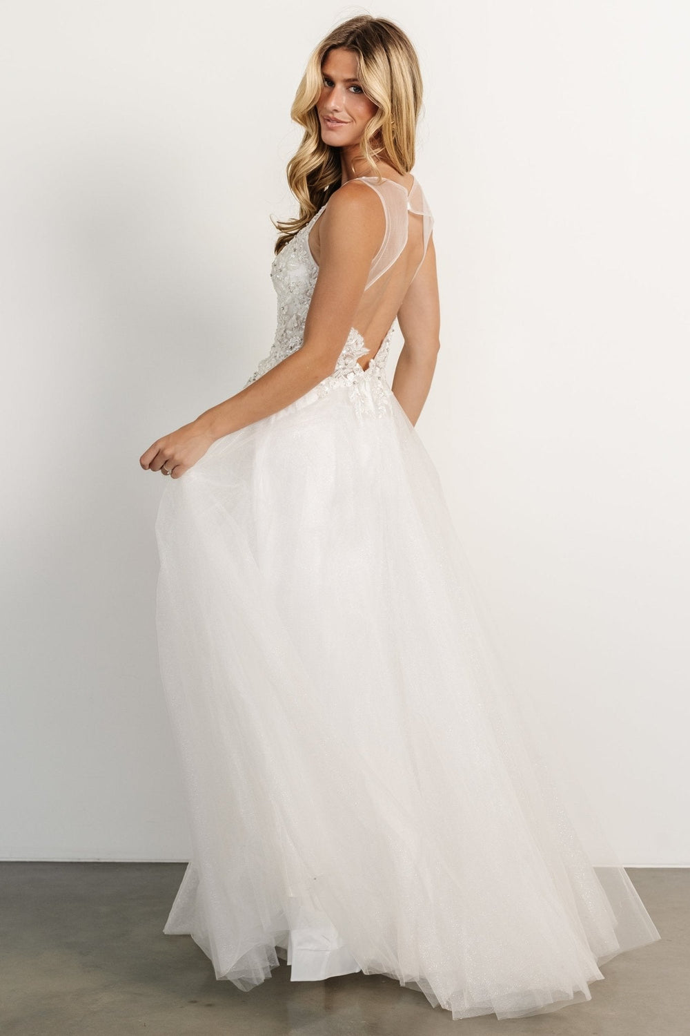 Affection Shimmer Bridal Gown | Baltic Born Off White