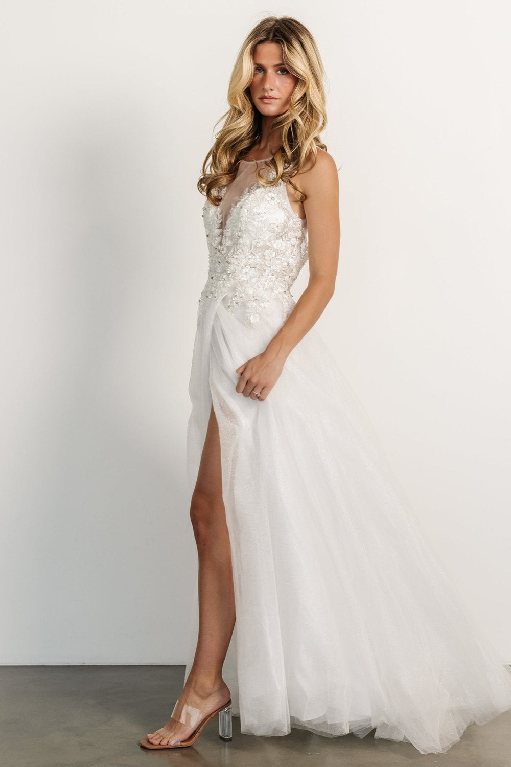 Affection Shimmer Bridal Gown | Baltic Born Off White