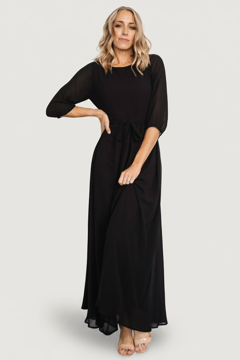Rebecca Maxi Dress | Baltic Born Black
