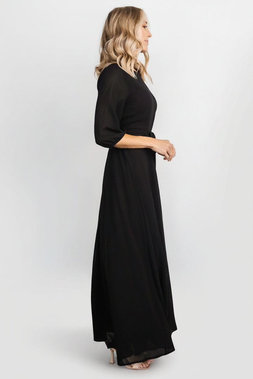 Rebecca Maxi Dress | Baltic Born Black