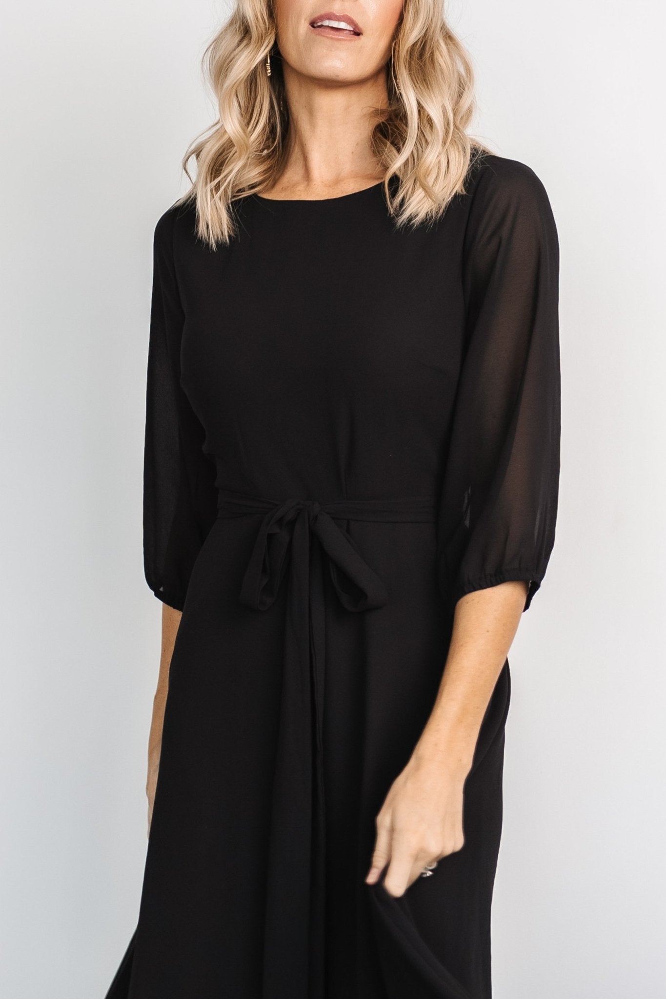 Rebecca Maxi Dress | Baltic Born Black