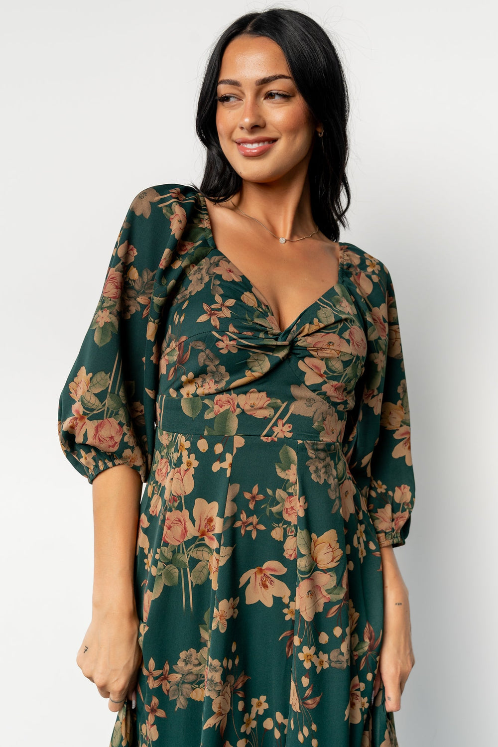 Liesel Maxi Dress | Baltic Born Green + Copper Floral