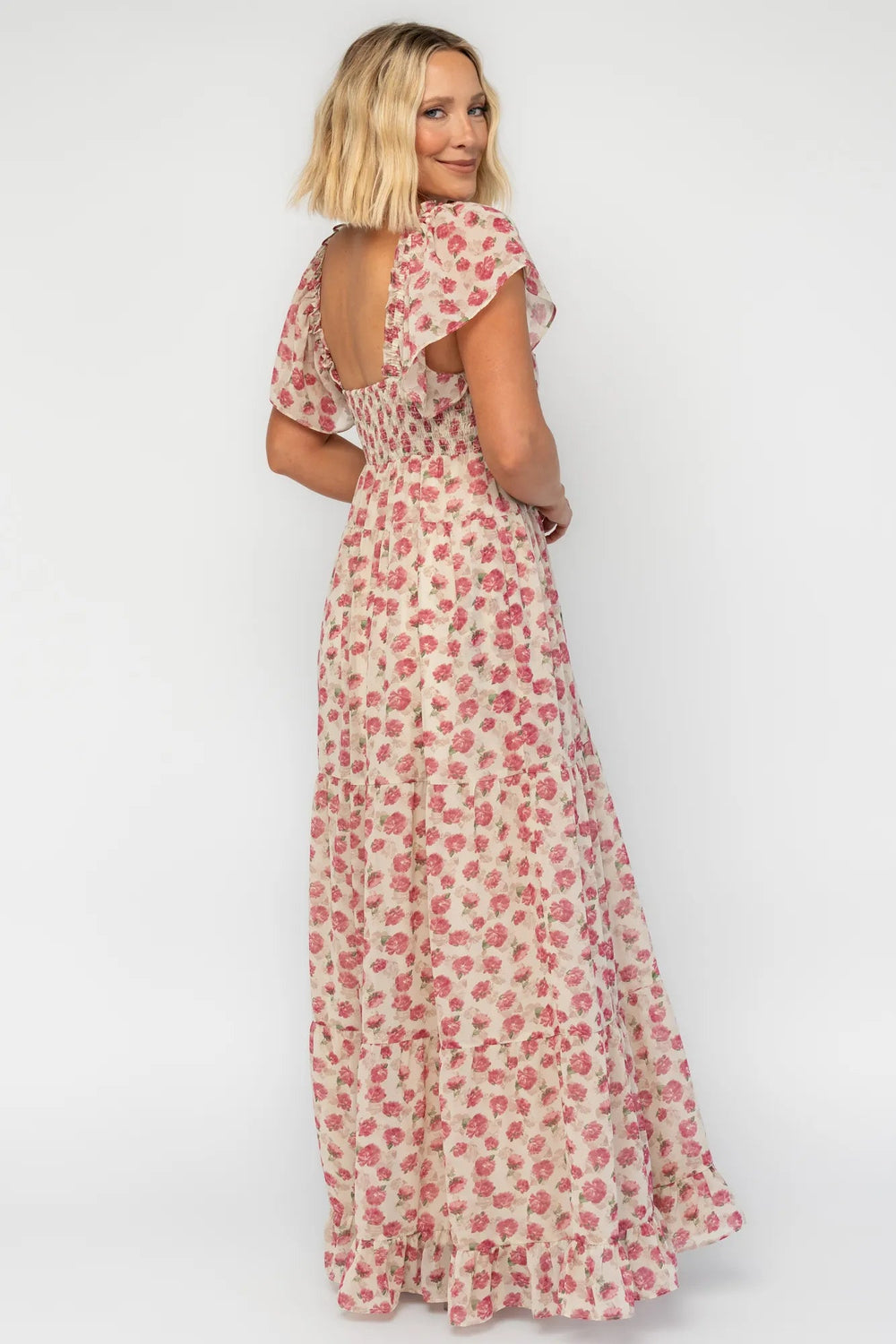 Solene Maxi Dress | Baltic Born Mauve Multi