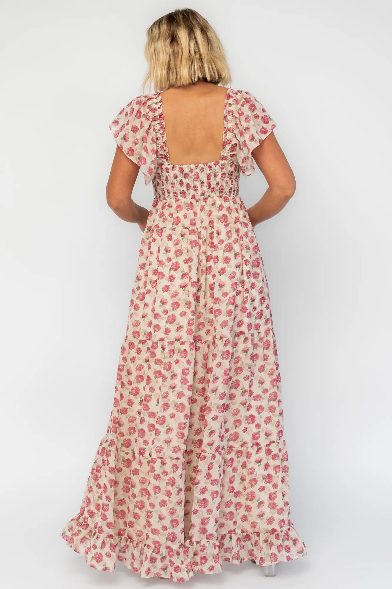 Solene Maxi Dress | Baltic Born Mauve Multi