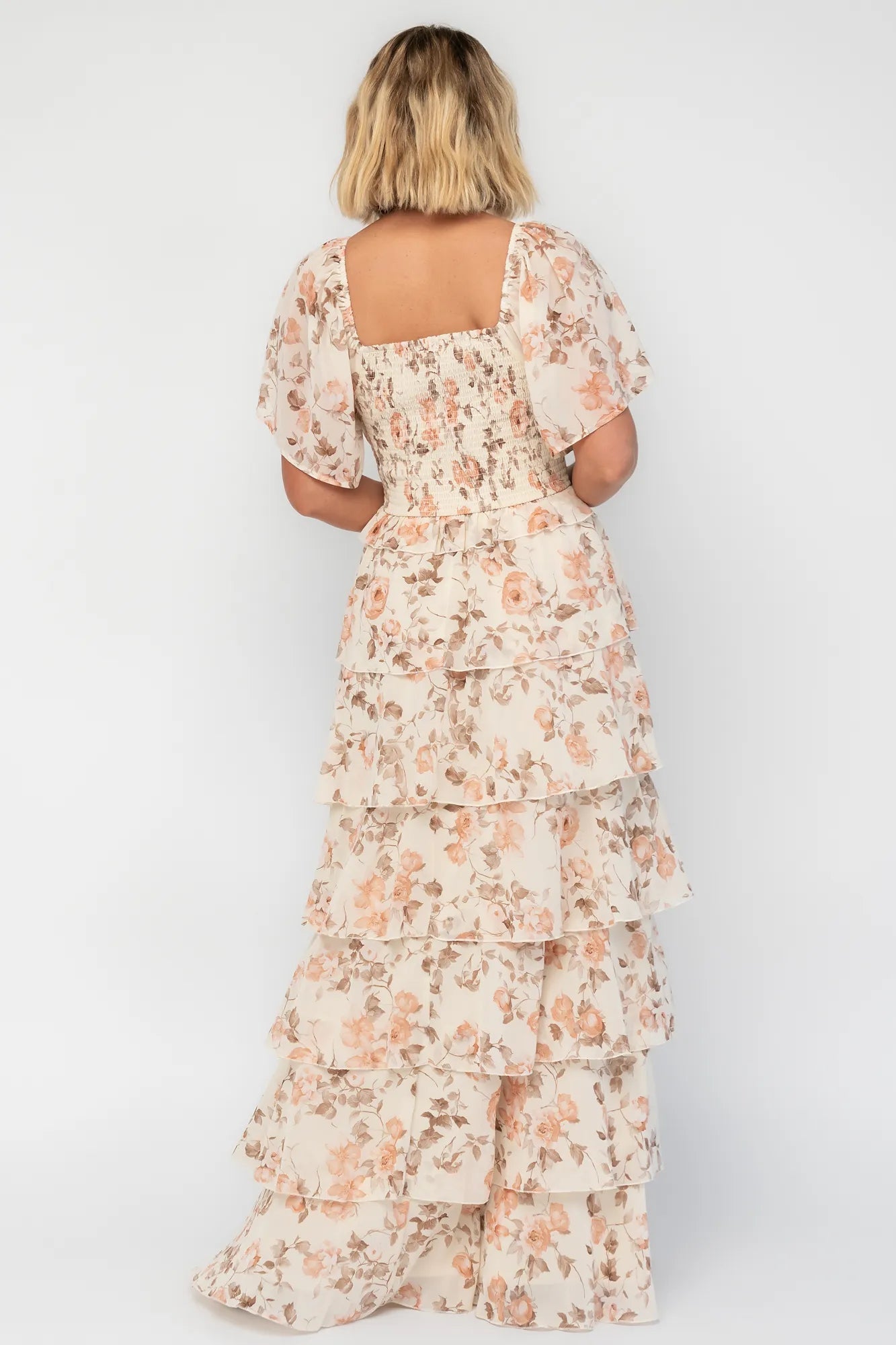 Bliss Tiered Maxi Dress | Baltic Born Vintage Cream Floral