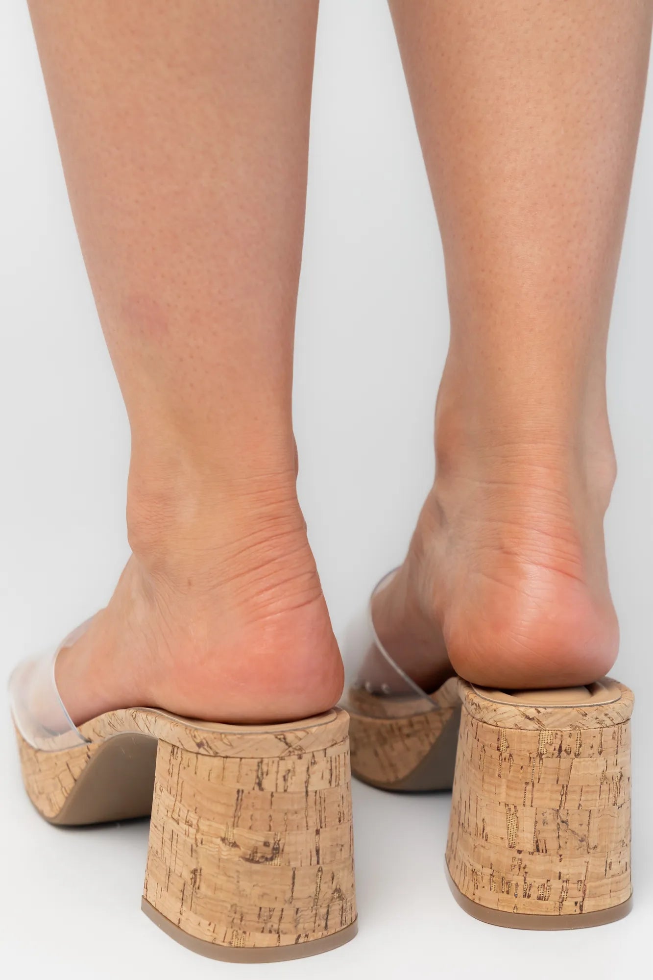 Adenine Platform Chunky Heel | Baltic Born Clear