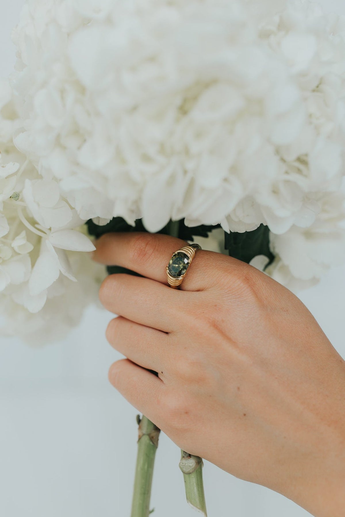 The Maddie Ring in Emerald | Baltic Born