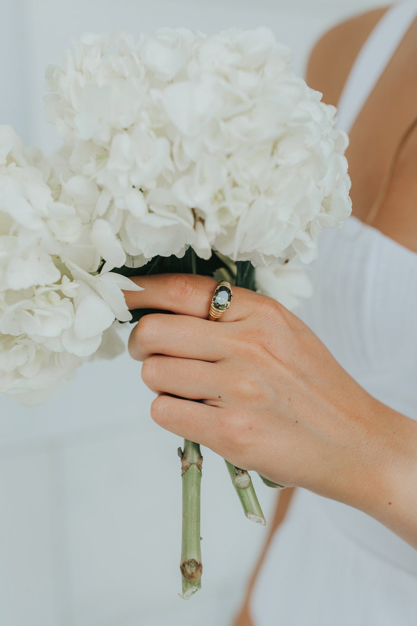 The Maddie Ring in Emerald | Baltic Born
