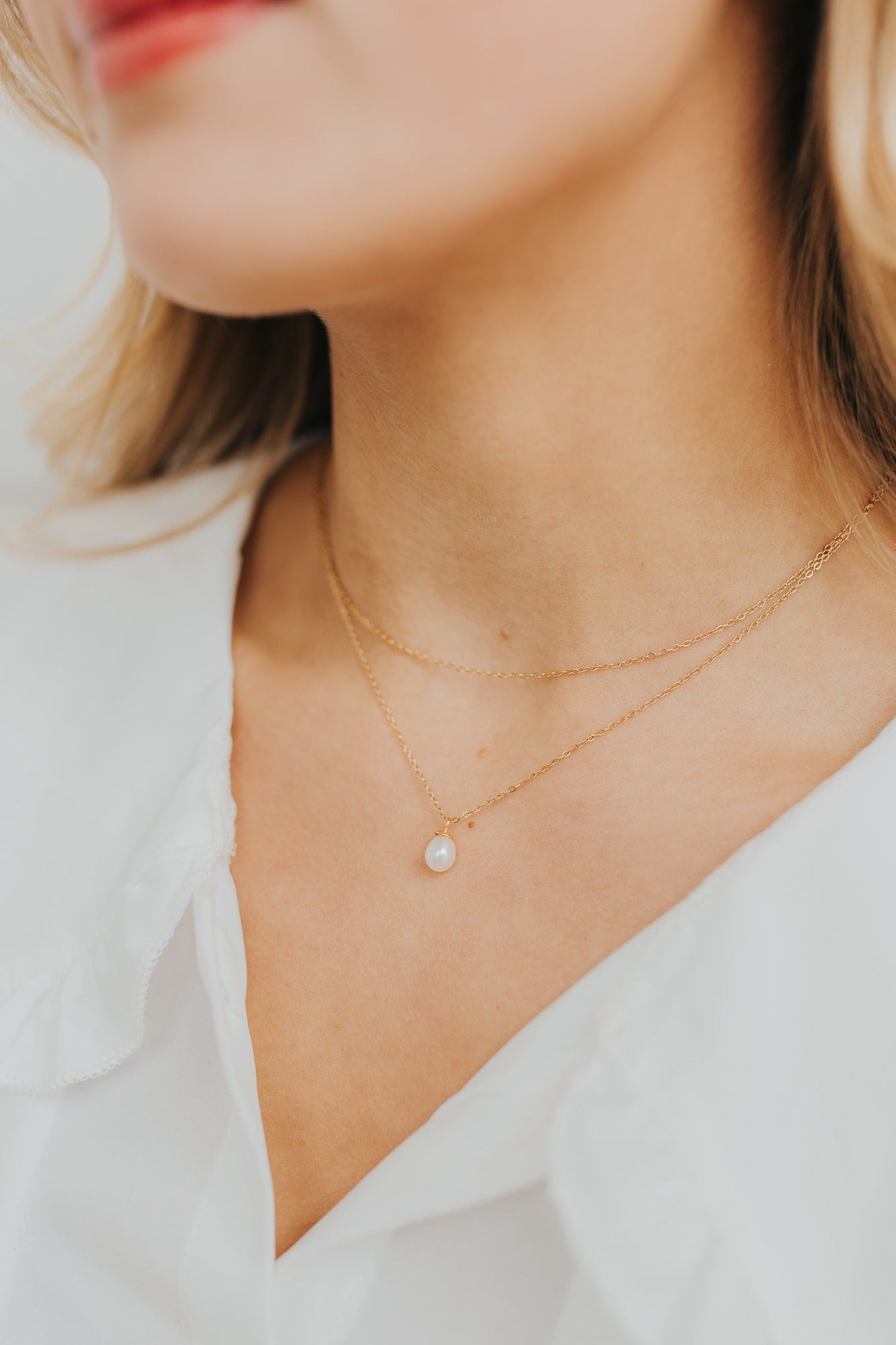 The Catherine Layered Necklace | Baltic Born