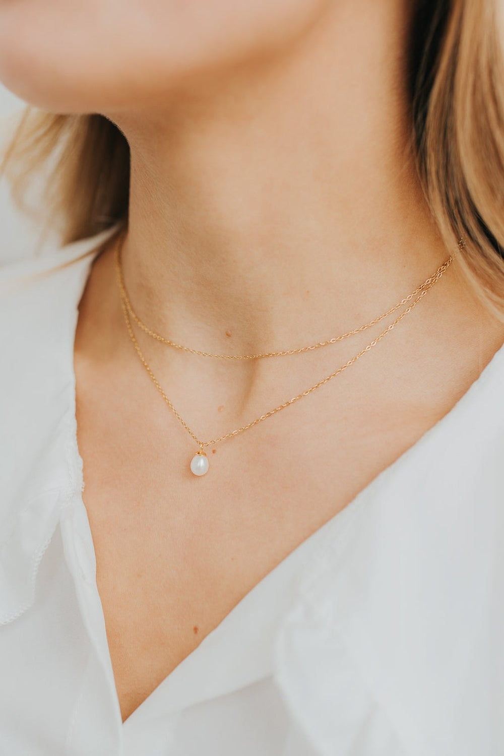 The Catherine Layered Necklace | Baltic Born