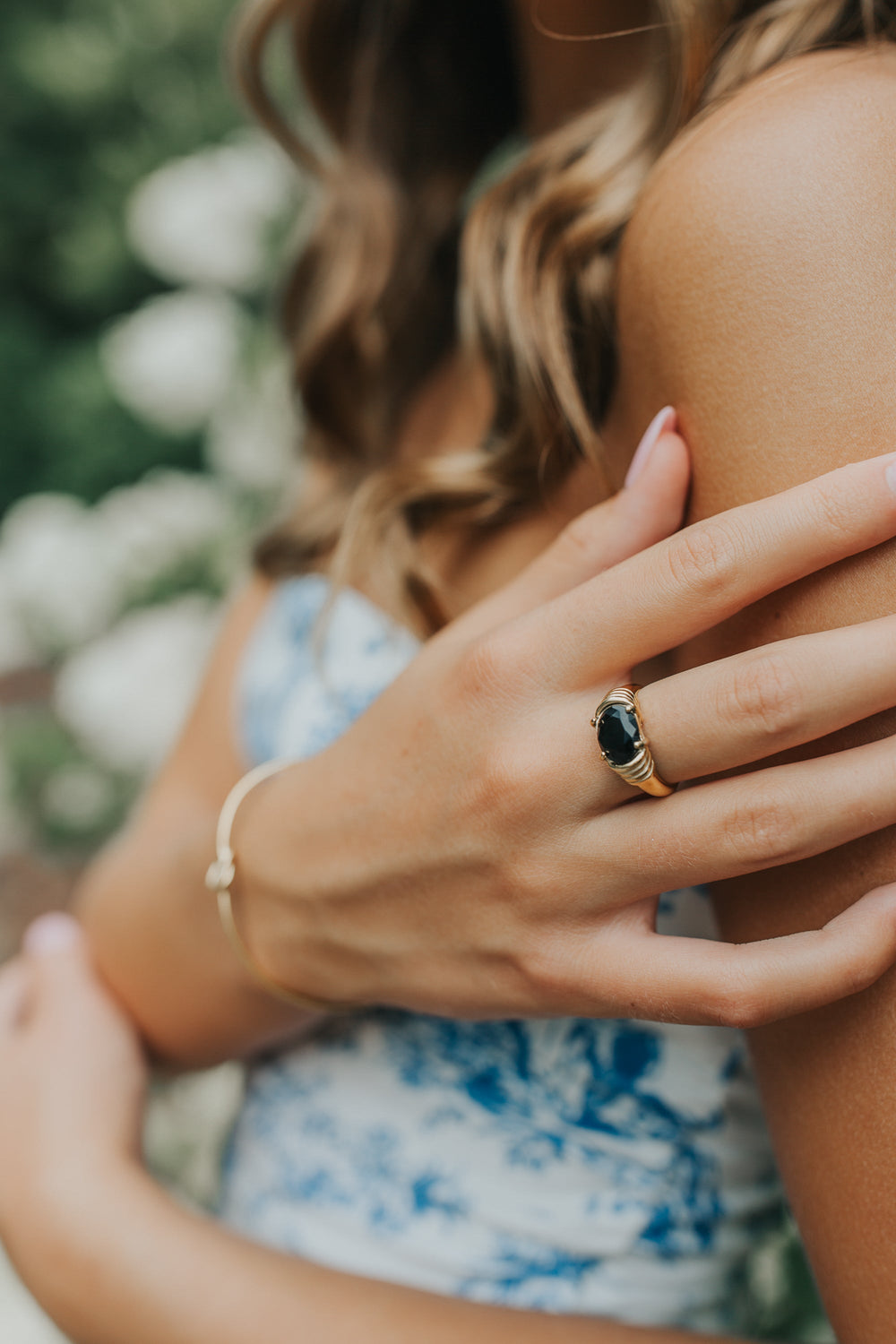 The Maddie Ring in Onyx | Baltic Born