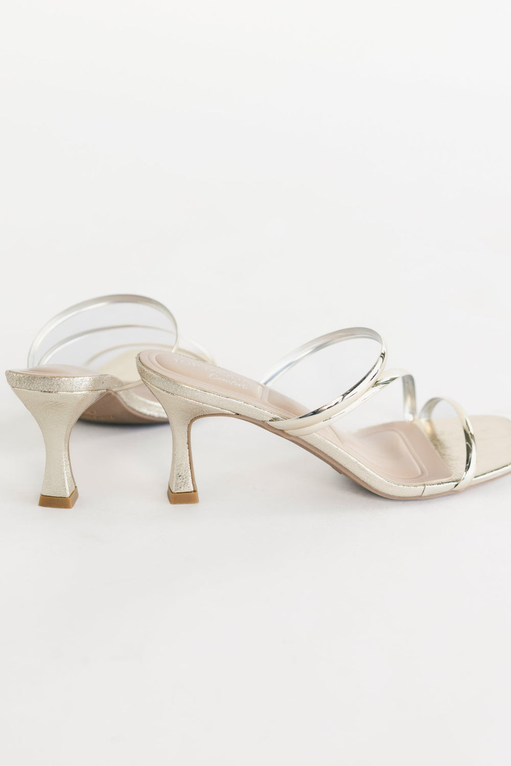 Lavon Slim Flared Heel | Baltic Born Gold