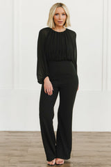 Serene Blouse Jumpsuit | Baltic Born Black